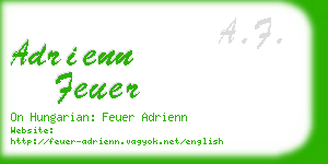 adrienn feuer business card